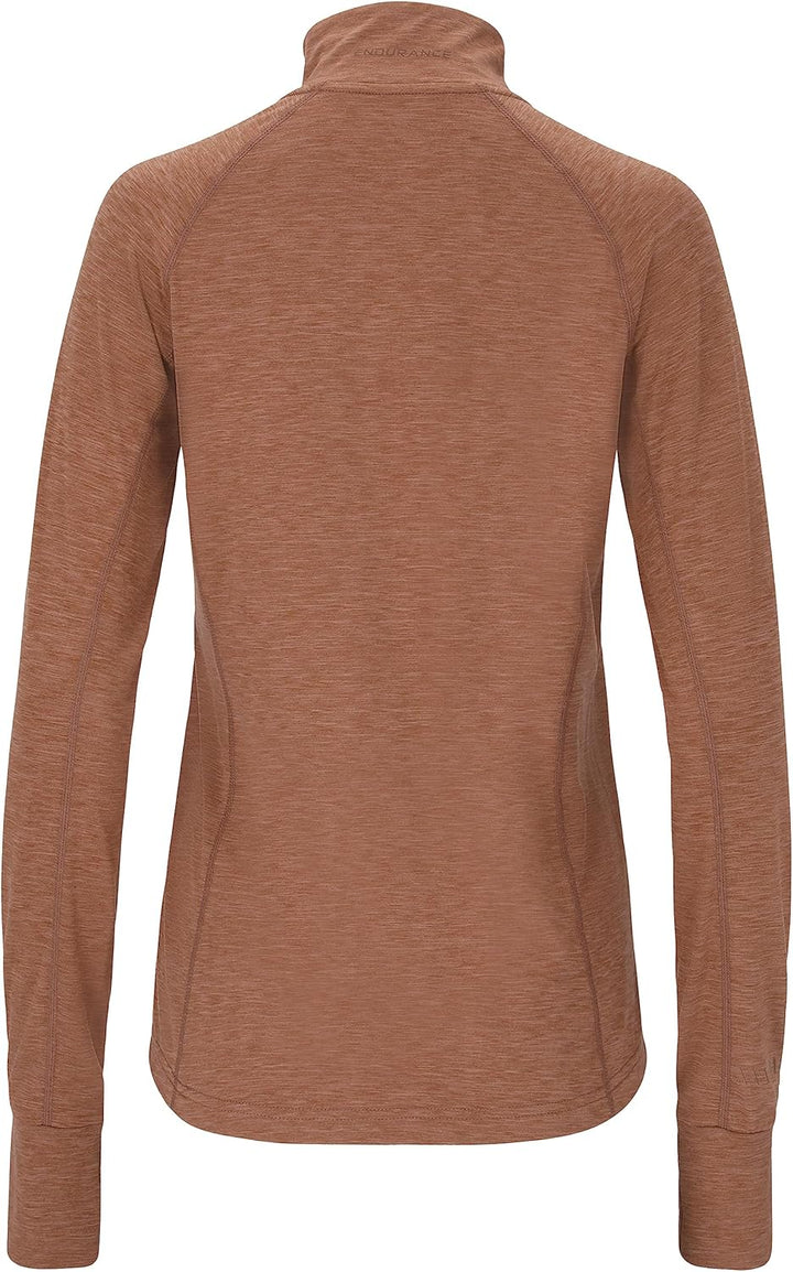 Damen Canna V2 Performance Sweatshirt, 5133 Beaver Fur