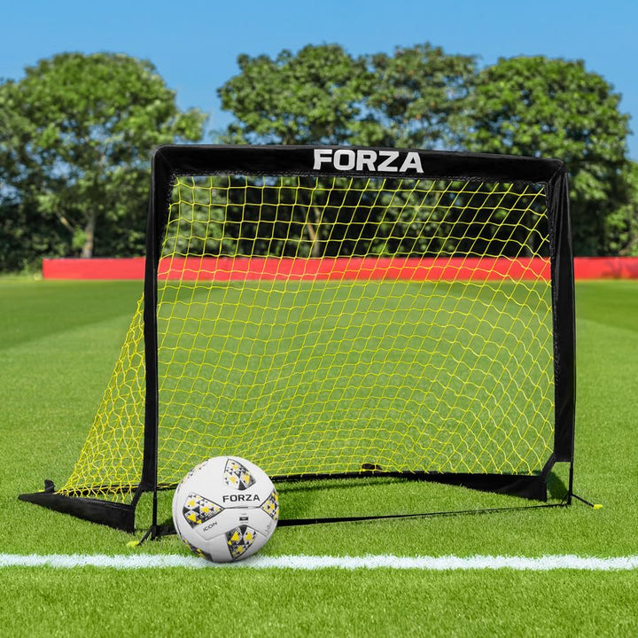 FORZA Pop-Up Fussballtore | Klappbares Fussballtor für Kinder &amp; Erwachsene | Tragbares Fussballtor G
