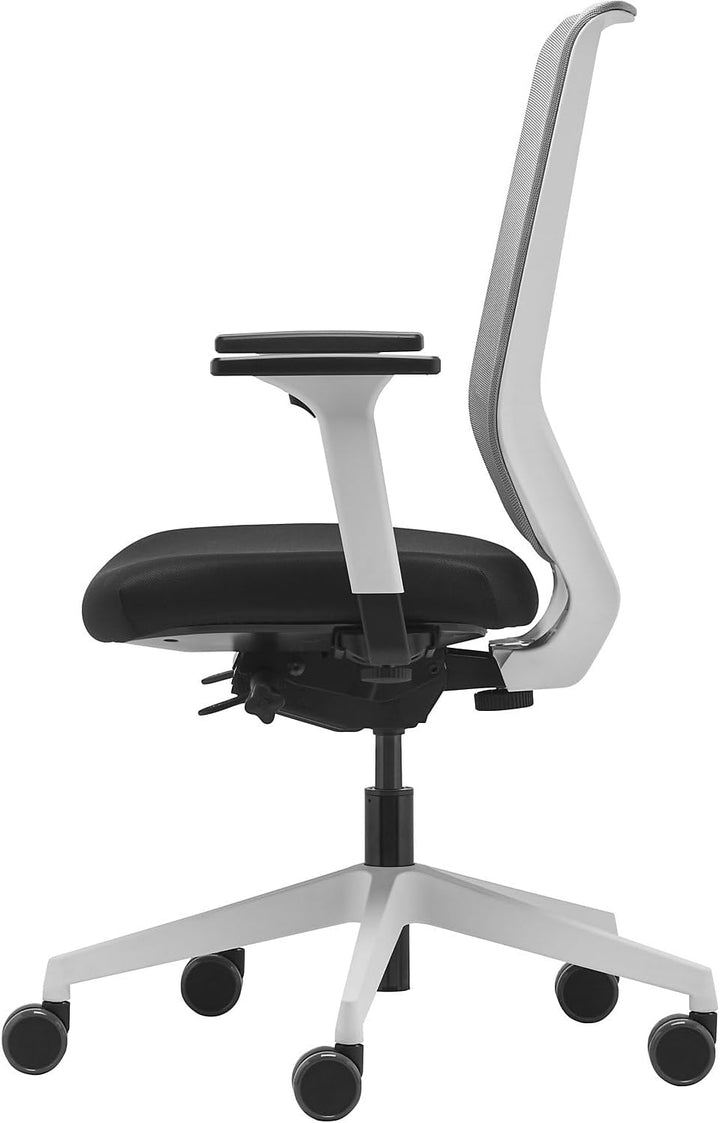 Trendoffice to-sync pro, ergonomischer Bürostuhl, mit Armlehnen, modernes Design, Homeoffice, umwelt