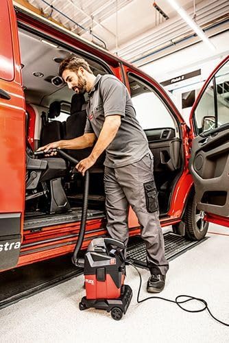 Flex Akku Kompakt Sauger VC 6 L MC 18.0 (Akkusauger 18V, 1400 l/min, Behälter 6 l, mit Zubehör, ohne
