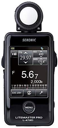 Sekonic L-478D LiteMaster Pro Belichtungsmesser mit Touch-Screen ohne