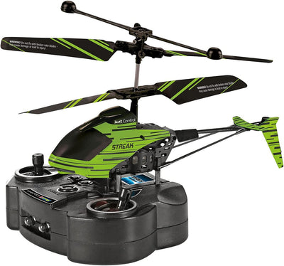 Revell 23829 RC Helikopter mit Fernbedienung STREAK, Gyro, 2-Kanal IR-Fernsteuerung, Indoor-Flugmode