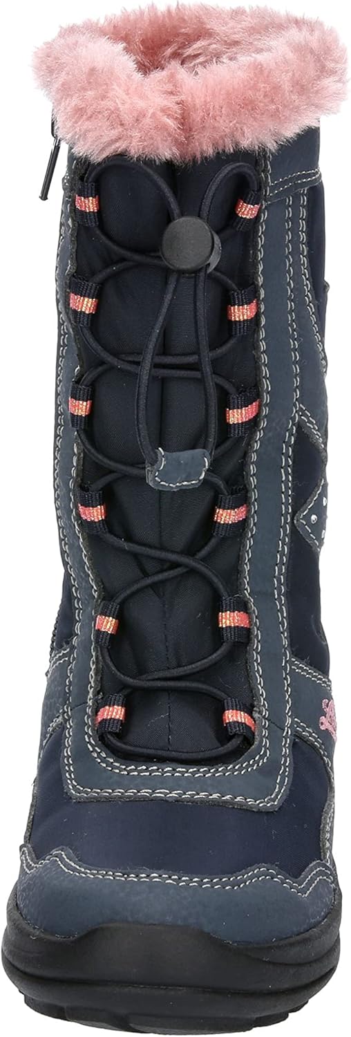 Lico Mädchen Cathrin Schneestiefel 41 EU Marine Rosa, 41 EU Marine Rosa