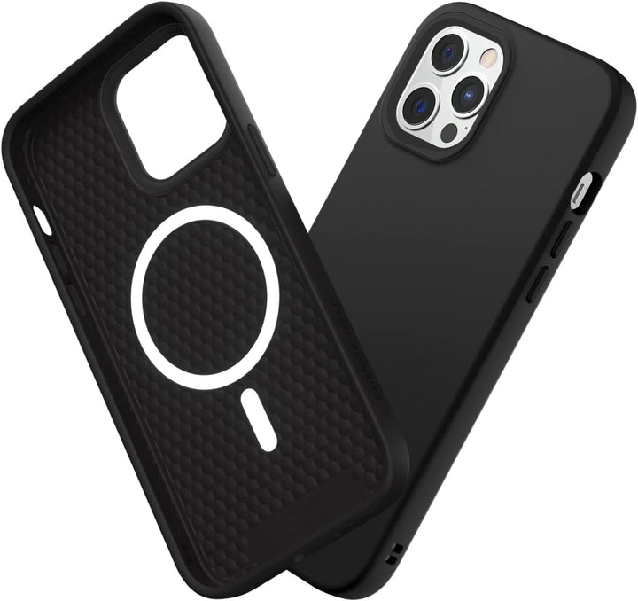 RHINOSHIELD Case kompatibel mit [iPhone 12/12 Pro] | SolidSuit - MagSafe-kompatibel -Stossdämpfende
