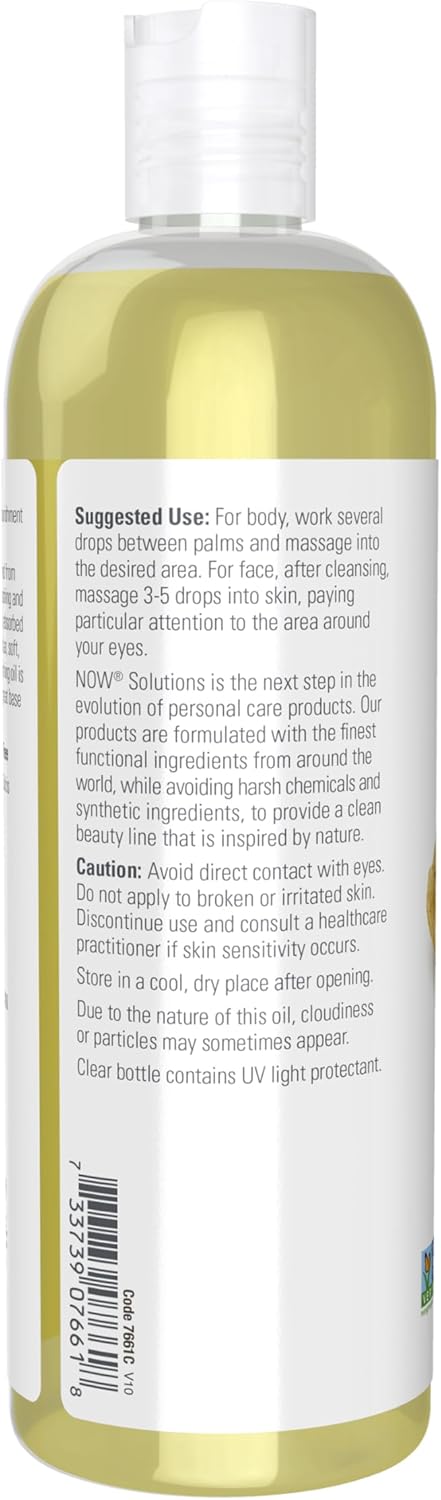Now Foods Solutions Sweet Almond Oil (Mandelöl) Hautpflege, 473ml flüssig 473 ml (1er Pack), 473 ml