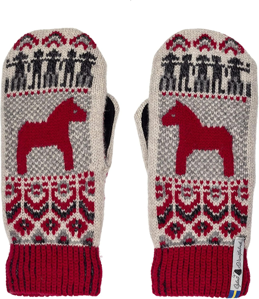 ÖJBRO VANTFABRIK Fäustlinge 4 Lagen Wildlederhandfläche 100% Merinowolle versch. Modelle, Grösse S-L