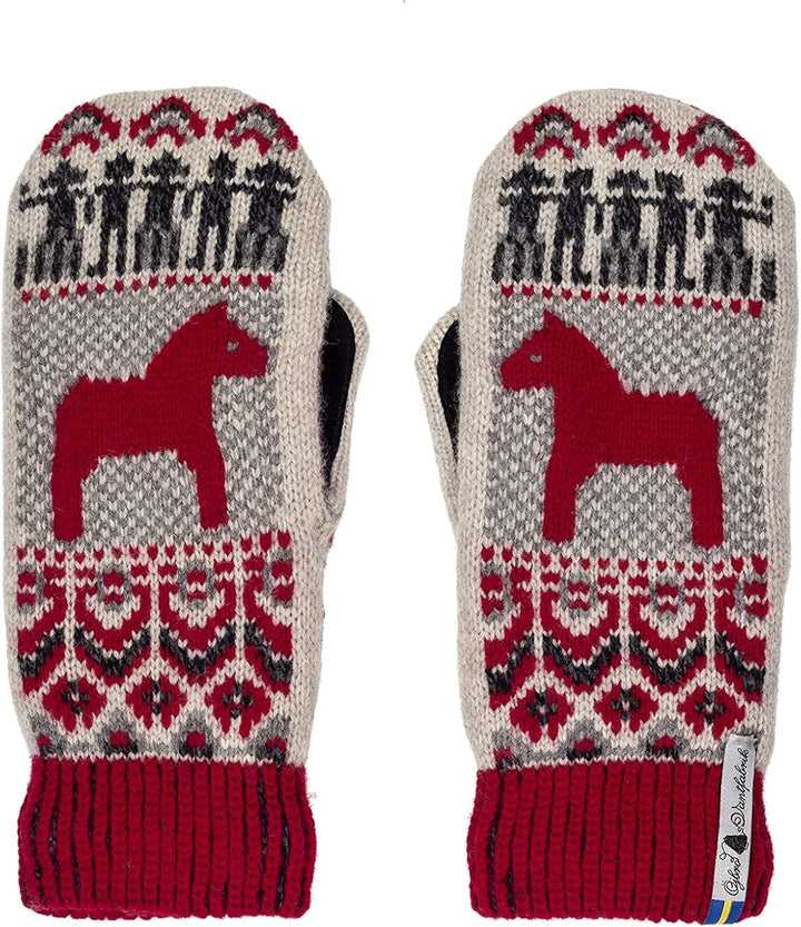 ÖJBRO VANTFABRIK Fäustlinge 4 Lagen Wildlederhandfläche 100% Merinowolle versch. Modelle, Grösse S-L