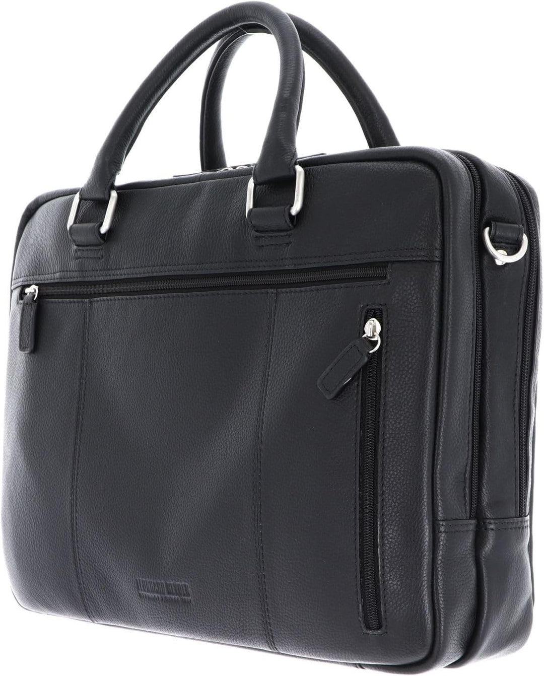 Leonhard Heyden Berlin Aktentasche Leder 39 cm Laptopfach