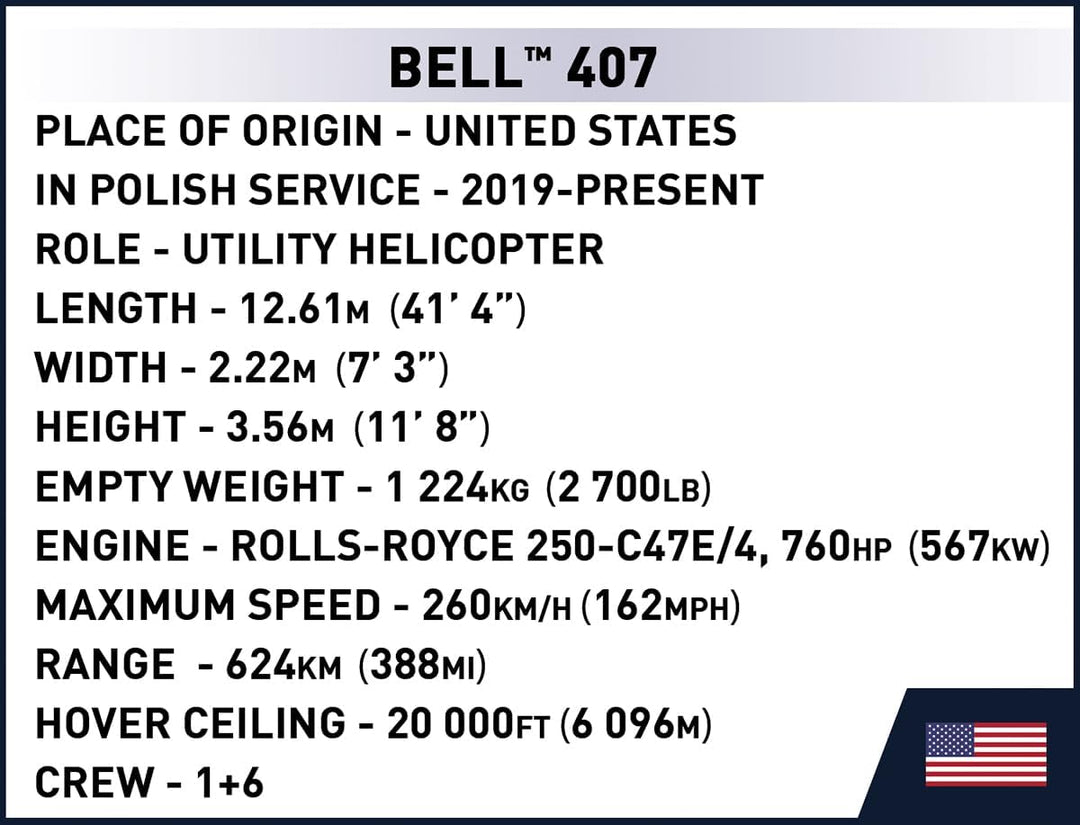 COBI Bell 407 - Police