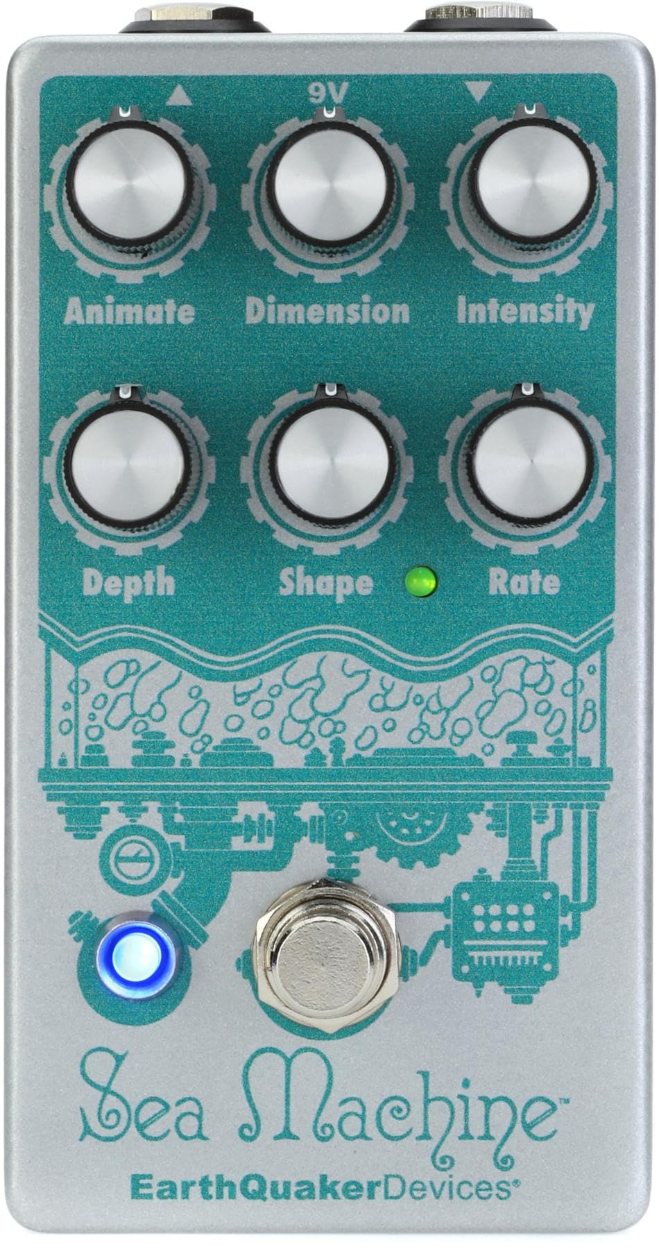 EarthQuaker Devices Sea Machine V3 Super Chorus Gitarren-Effektpedal Version 3 "Sea Machine", Versio