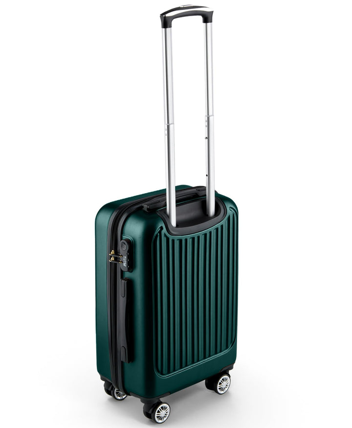 Easy Move ABS Hartschalenkoffer [ERGONOMISCH & SICHER] - Grosser Trolley Koffer mit 360° Rädern, Zah