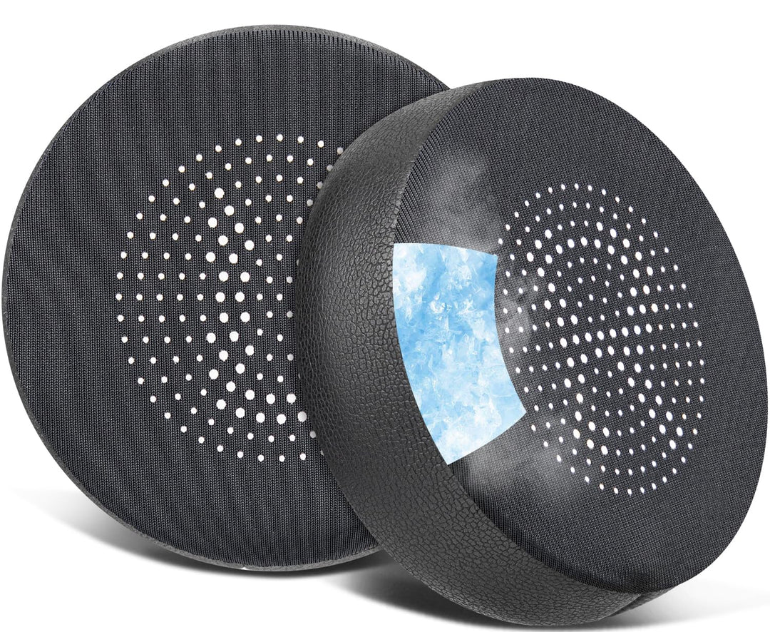 SOULWIT Kühlgel Ersatz Ohrpolster für Jabra Evolve 75(75 UC 75MS 75SE) Stereo-Bluetooth-Headset/Kopf