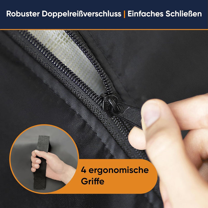 Matratzenhülle 90x200cm – Schutz für Aufbewahrung und Umzug – Dicke 30cm – wasserdichte und reissfes