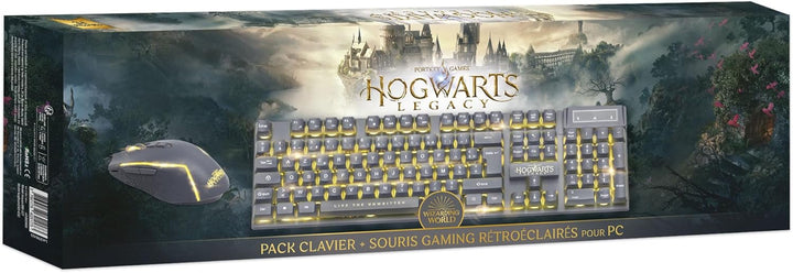 Freaks and Geeks Wizarding World Hogwarts Legacy Pack Tastatur und Maus mit Hintergrundbeleuchtung,