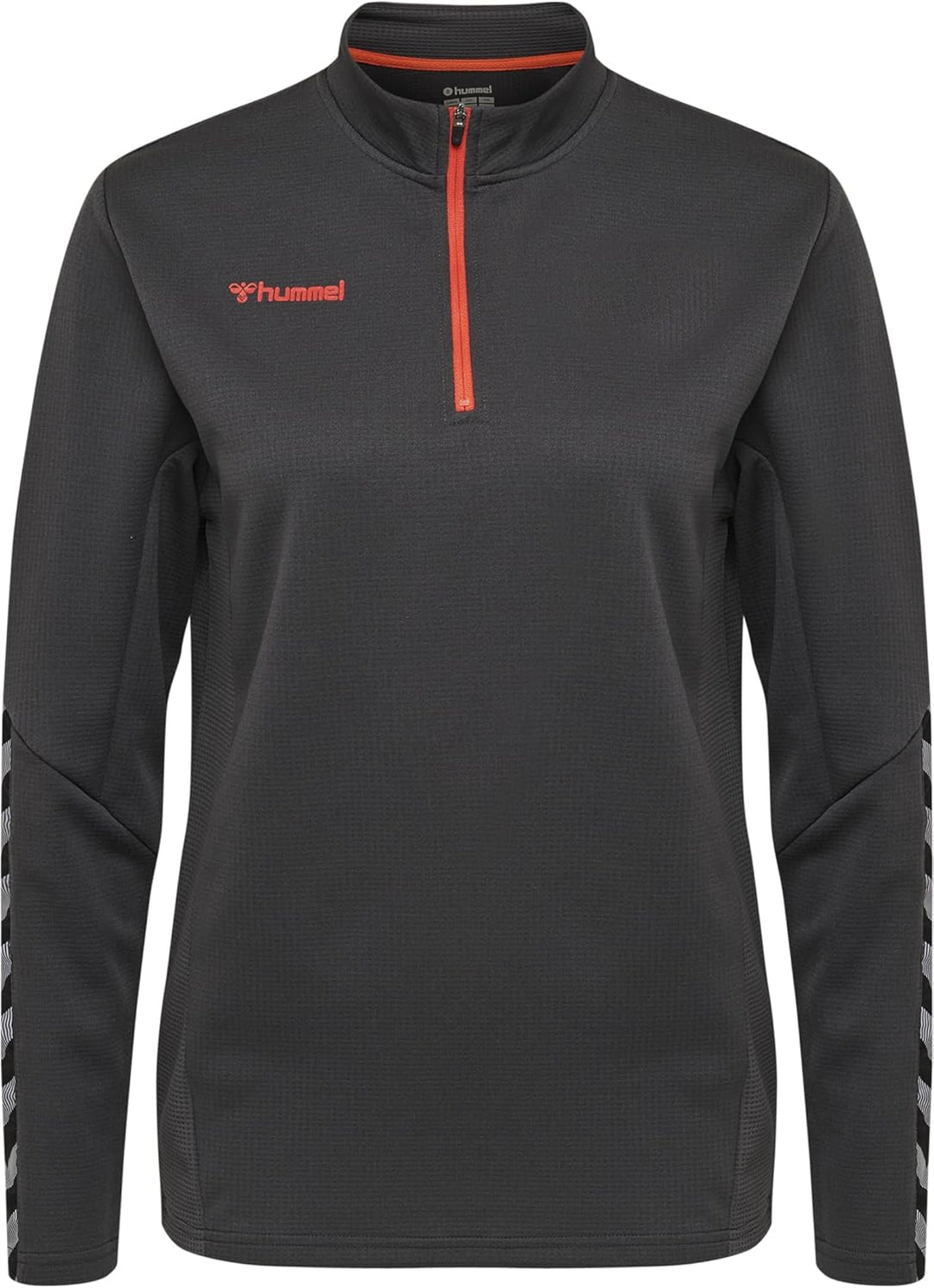 hummel Damen Hmlauthentic Half Zip Sweatshirt Woman Sweatshirt XS Asphalt, XS Asphalt