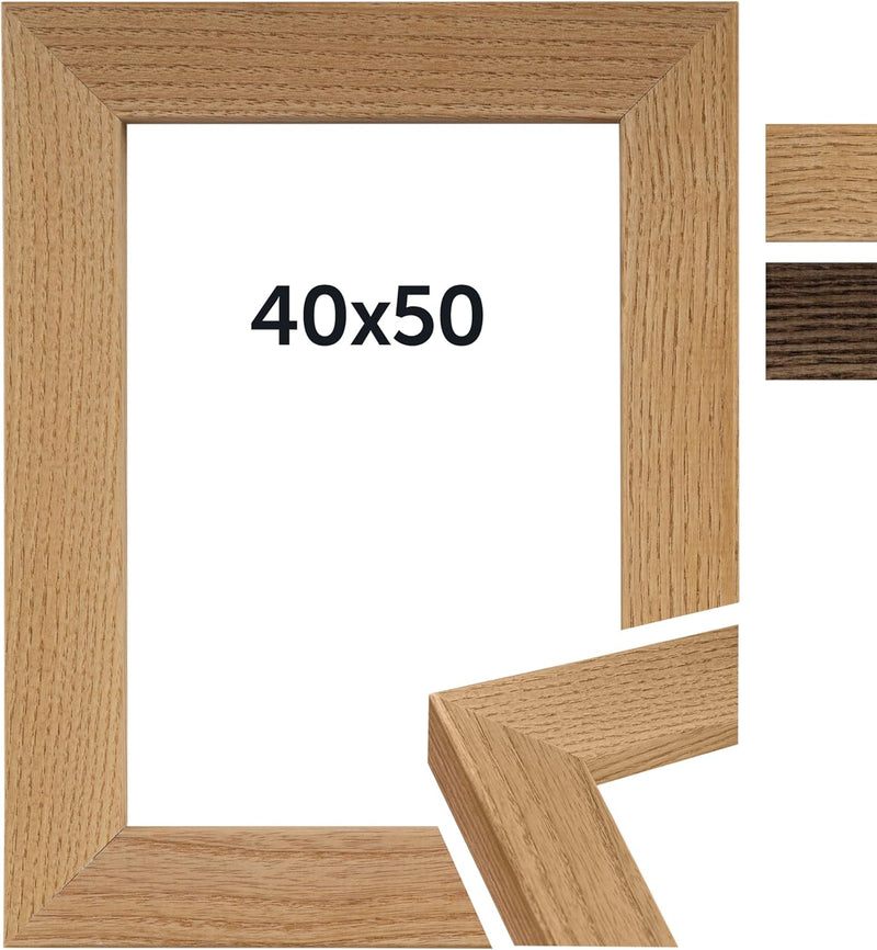 Dörr Eichenholzrahmen Oakwood Block Hellbraun 40x50 40x50 Light Brown, 40x50 Light Brown