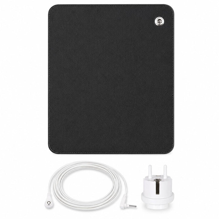 Erdungsmatte für Besseren Schlaf Leitfähige Erdungsmatte Mit 15ft Erdungskabel Universal Pad 25x30cm