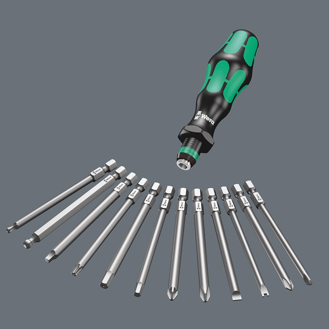 Wera Kraftform Kompakt 62, 33-teilig, 05059297001 & 05022210001 950/9 Hex-Plus Multicolour HF 1 Mult