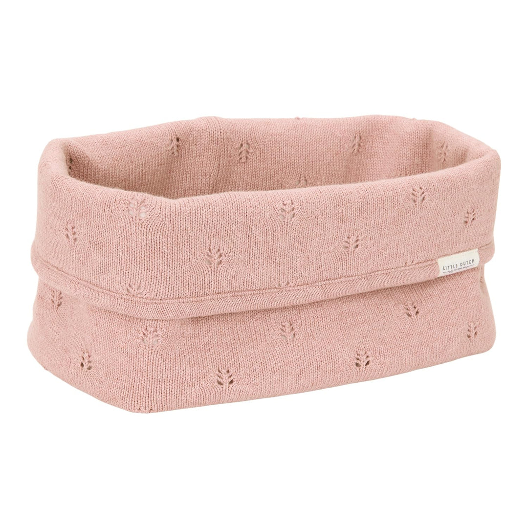 Little Dutch Wickeltischkörbchen Körbchen Korb Utensilo Organizer für den Wickeltisch Baby Strick gr