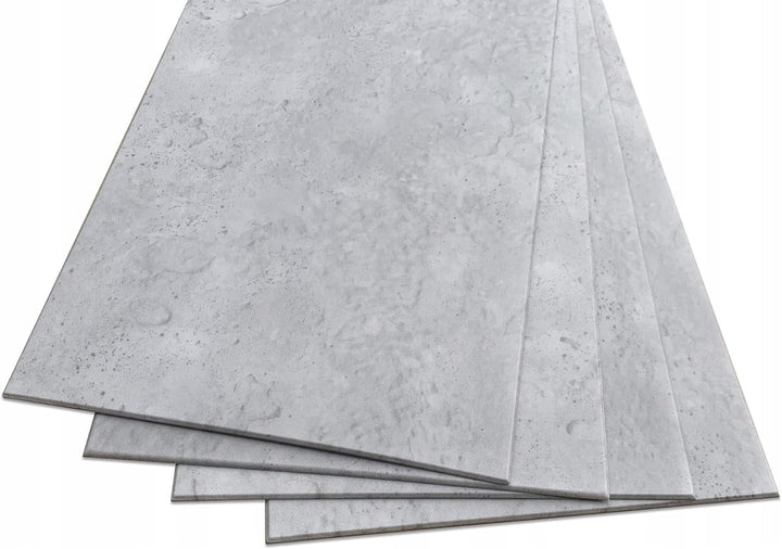 8 Stück (4m2) Wanddeko Platte Beton Imitation Wandpaneele BETONLOOK IMITATION Polystyrol XPS 100x50c