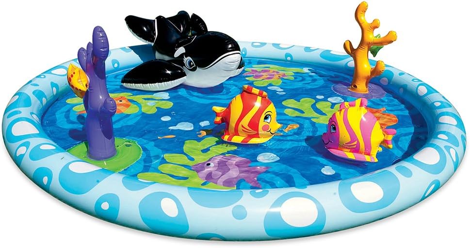 Intex Zentrum von Spiele Seascape 212L 196 x 51 cm