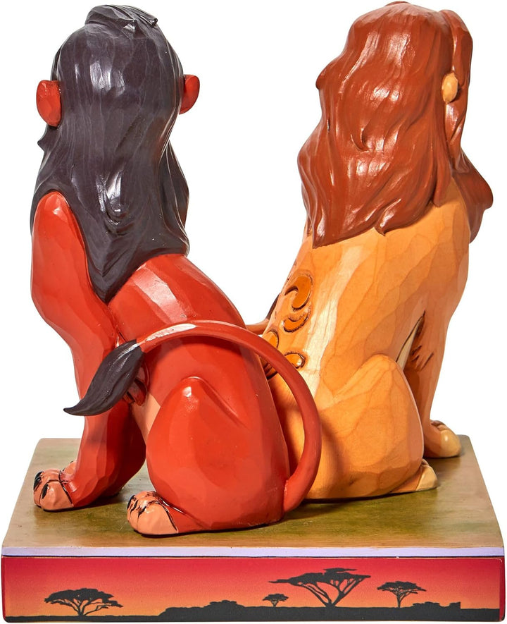 Disney Traditions Simba und Narbenfigur, Höhe 16,5 cm height 16.5cm Mehrfarbig, height 16.5cm Mehrfa