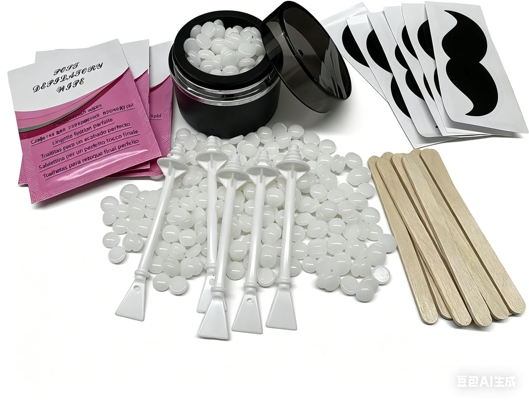 Nose Wax Kit,Nasenhaar Wachs,Nasenwachs Haarentfernung Set für Männer und Frauen,USB-Schnellwärmung,