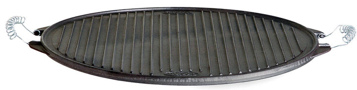 Paella World International Gusseisengrillplatte Light, Schwarz, Ø 42 cm, Ø 42 cm