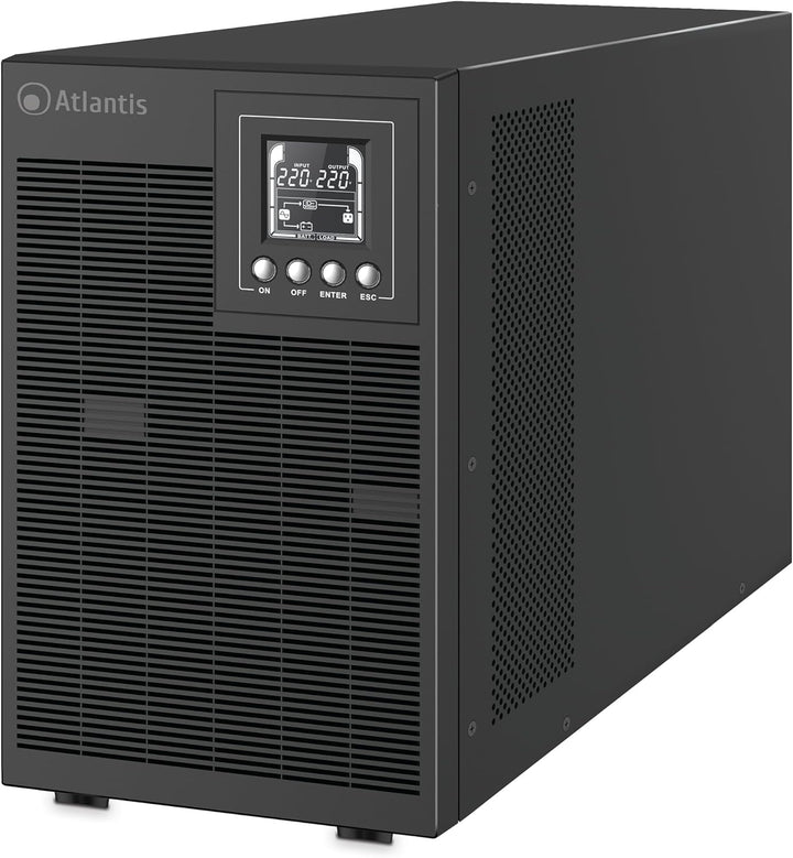 Atlantis A03-OP3002XLN UPS OnLine 75% leiser unterbrechungsfreier Server Doppelwandler Reine Sinuswe