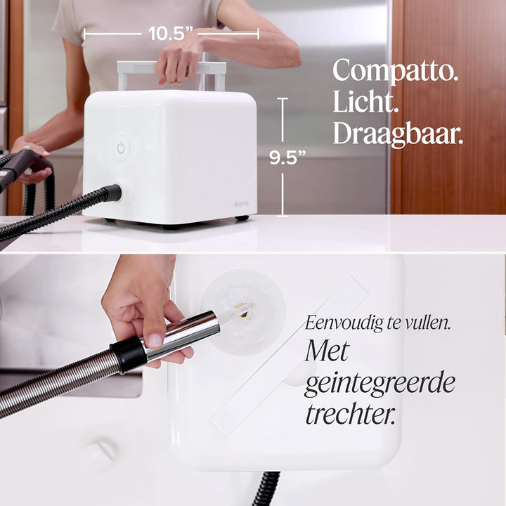 Dupray Neat Trockendampfreiniger (Neat + 27 Zubehörteile (inkl. 16 Bürstenmix)), Neat + 27 Zubeh