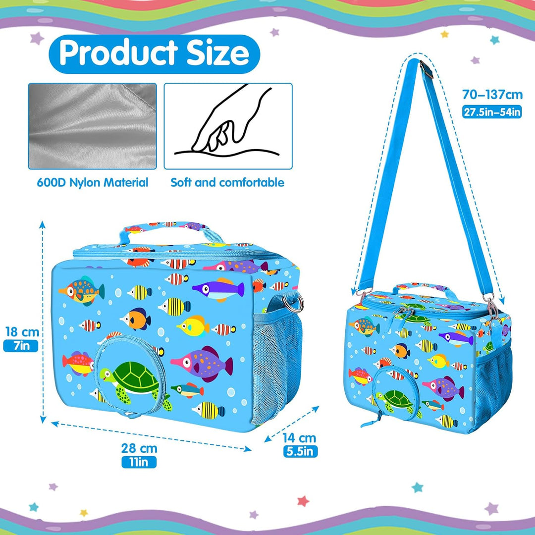 LPQKCcY Tasche for Toniebox, Transporttasche for Tonie Starter Set, Kopfhörer, Ladestation und Zubeh