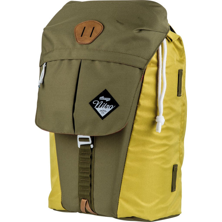 Nitro Cypress sportiver Daypack Rucksack für Uni &amp; Freizeit, Streetpack mit gepolstertem 15“ Wide La