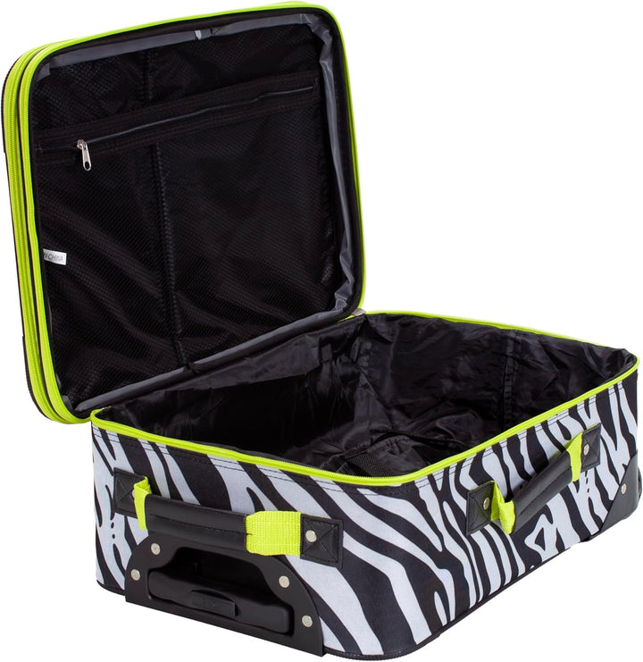 Rockland Ensemble De Bagages 2-PC Koffer-Set, 30 Liter, Pinkdot 48 in Pinkdot, 48 in Pinkdot