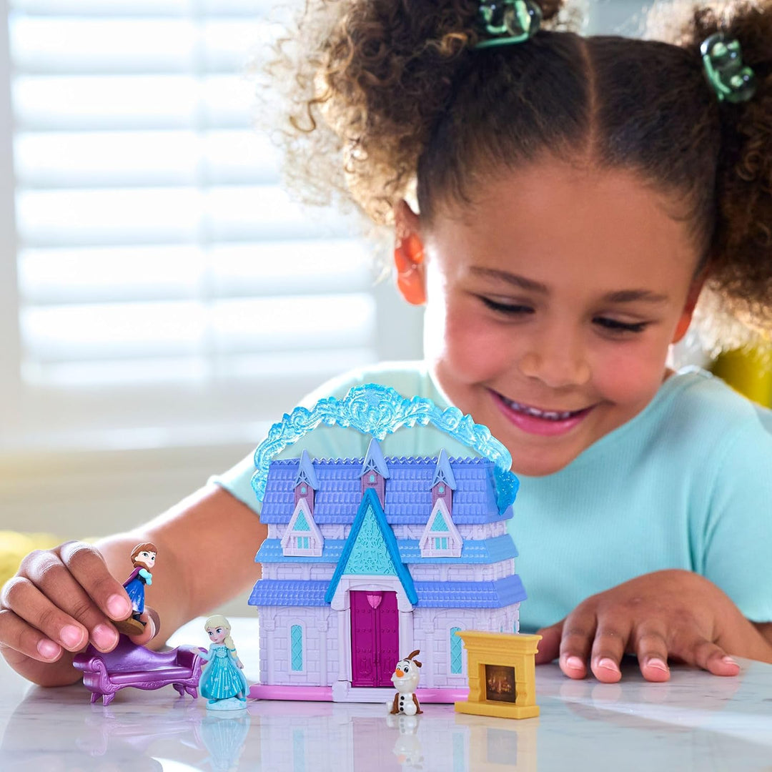 Disney Store Official - Die Eiskönigin - Puppenhaus - 11,5 cm/5" - Once Upon a Story - Spielset - Mi