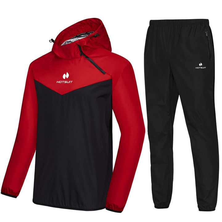 HOTSUIT Schwitzanzug für Herren, Sweatshirt, Hose und Jacke, Gewichtsverlust, Sport, Sweatshirt, Sau