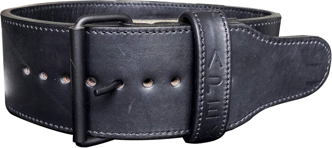 Gunsmith Gewichthebergürtel - Ultra-Premium Handgefertigt Schwarz Gewichtsgürtel für Herren und Dame