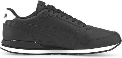 PUMA Unisex St Runner V3 L Sneaker 44.5 EU Puma Black Puma Black Puma White, 44.5 EU Puma Black Puma