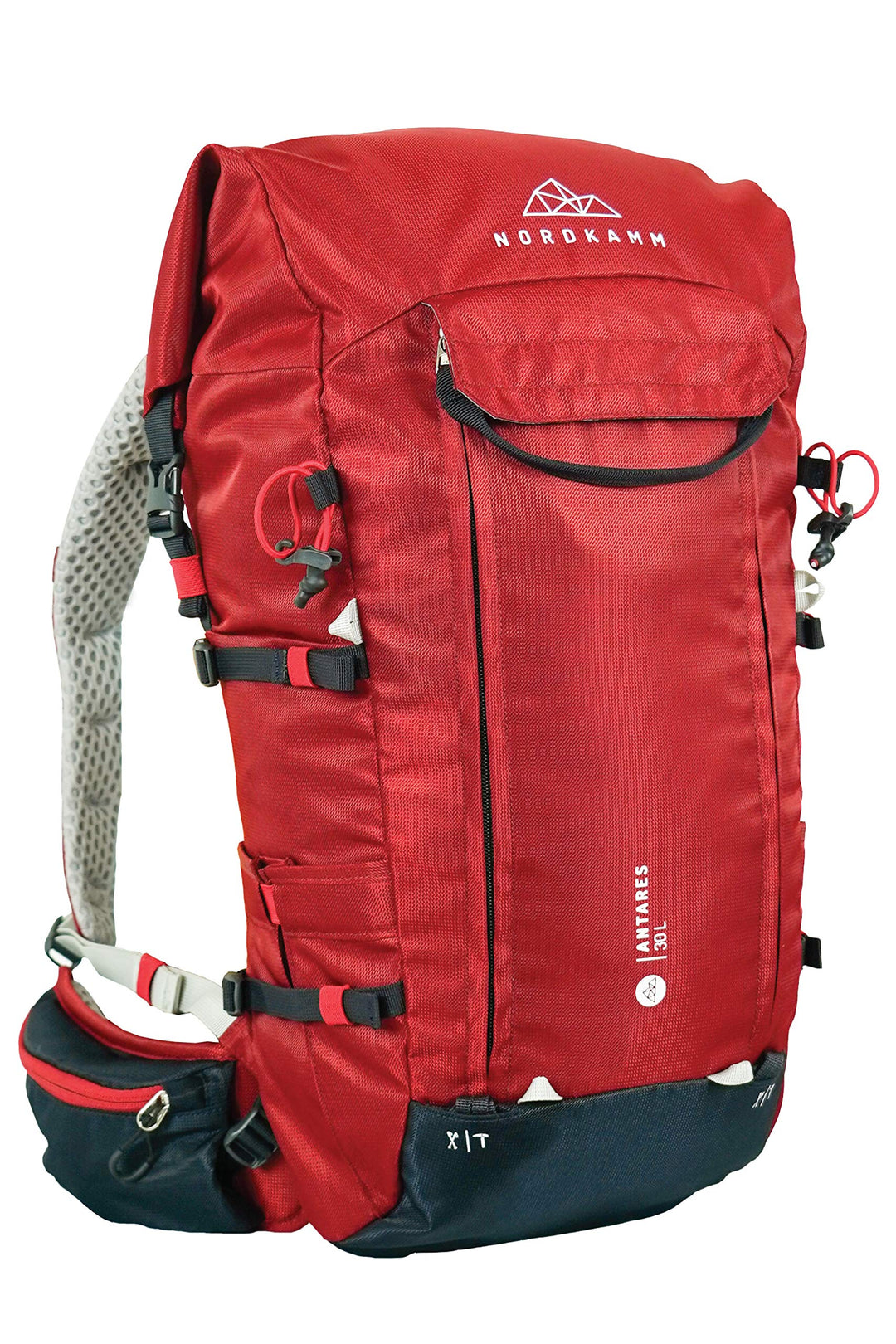 NORDKAMM® Antares Alpine Bergsport Allround Wanderrucksack 30L oder 40L, mit RollTop, Damen und Herr