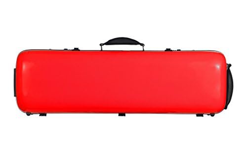 Geigenkoffer Glasfaser Safe Oblong 4/4 rot M-Case