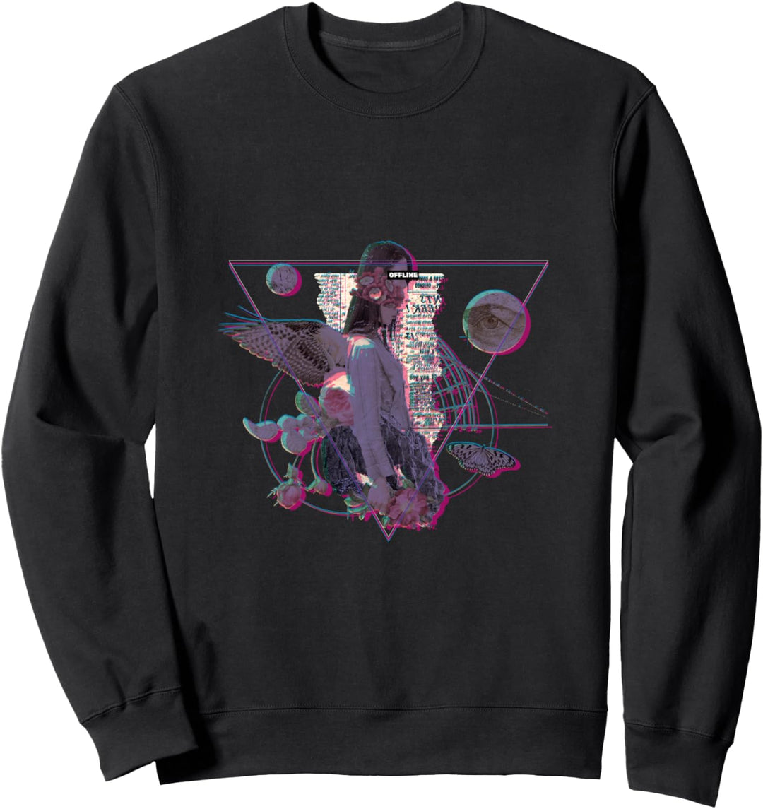 Japan Vaporwave mit Vaporwave Glitch und Vaporwave Sweatshirt