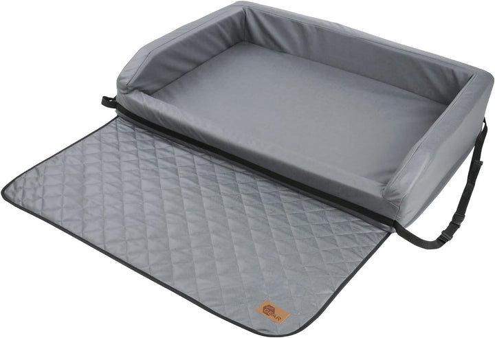 your GEAR Termoli 100 x 70 cm - Hundebett für Auto Kofferraum mit Ladekantenschutz, Hundekorb, Hunde