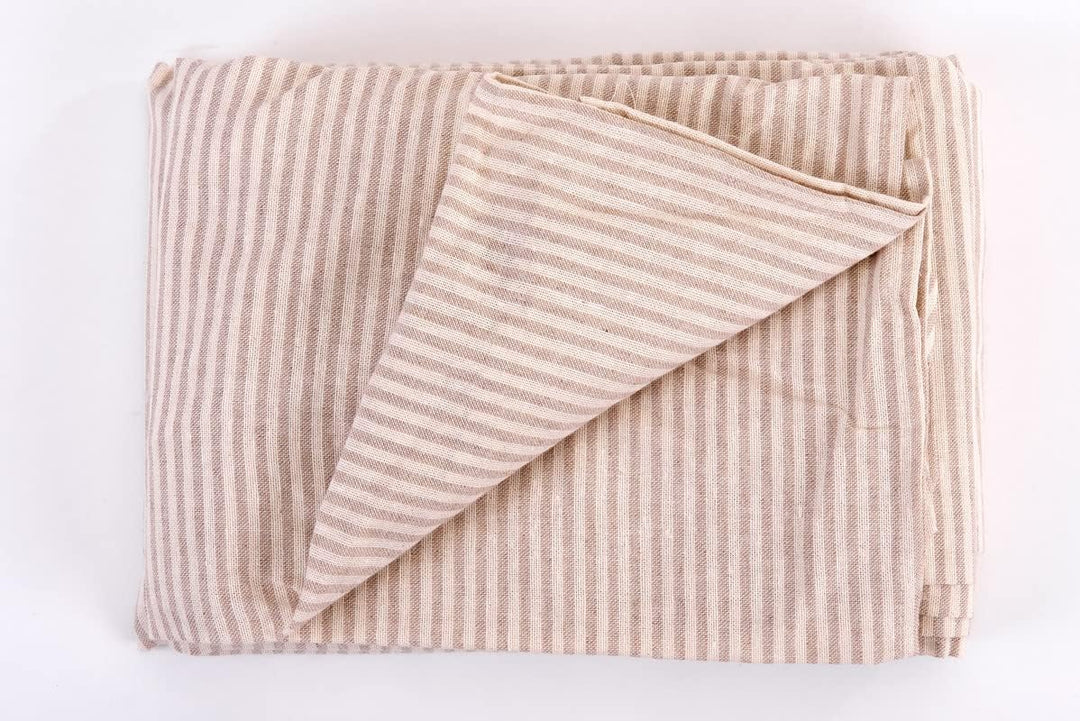 HomeLife Sofabezug für 3-Sitzer, Baumwolle mit Bindebändern, 3-Sitzer-Sofaüberwurf mit Armlehnen, ge