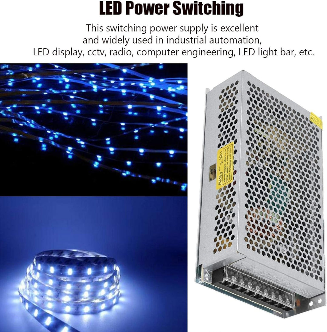Schaltnetzteil LED Netzteil DC 5V für Sicherheitsüberwachung (S-200-5 (5V / 40A / 200W) AC110 / 220V