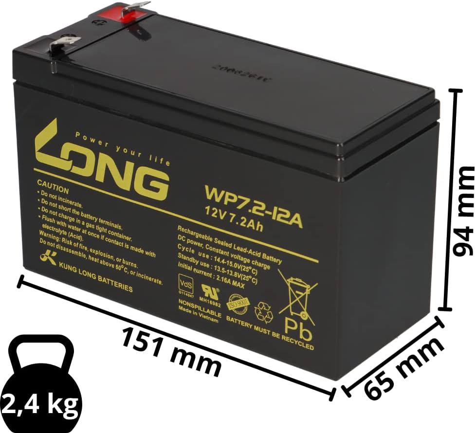 Ersatz-Akku für APC-Back-UPS RBC2 fertiges Batterie Modul zum Austausch