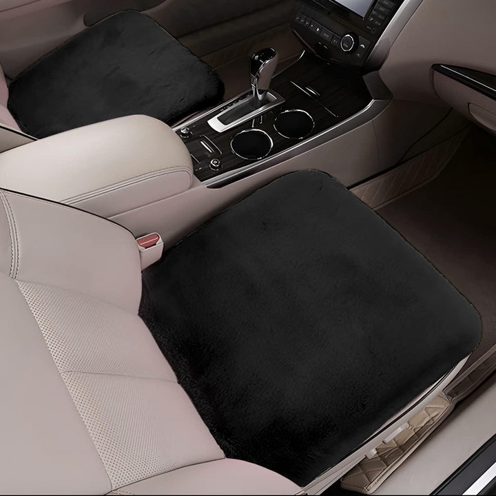 CGEAMDY 2 Stück Universal Autositzkissen, Auto Sitzauflage, Schutz Für Vordersitz Unten Einzelsitz O