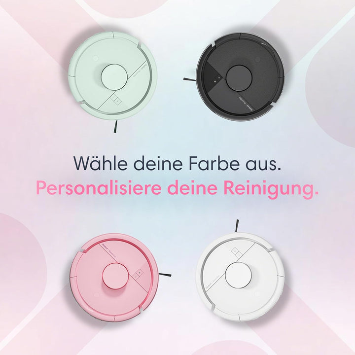 iRobot Roomba® Mini Saug- & Wischroboter + AutoEmpty™ Dock, Weiss, Weiss