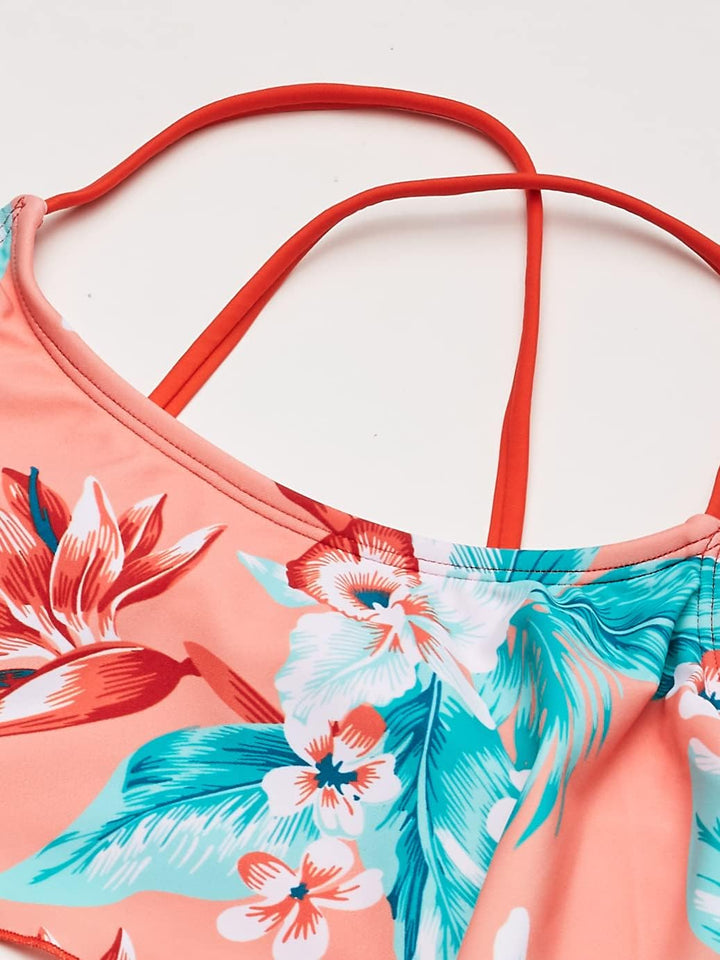 Kanu Surf Damen Willow V-Neck Bikini Beach Sport 2-Piece Swimsuits Bikini-Set 3 Jahre Alania Floral