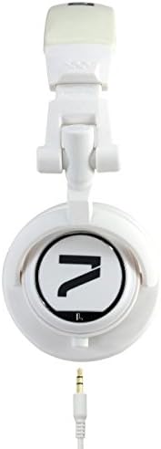 7even Headphone white / Dj, Hifi, Sport Kopfhörer in weiss, dreh-klappbar, tauschbares Kabel, 110db,