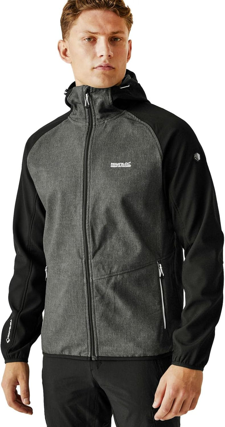 Regatta Herren Arec Iii Jacket L Ash Marl/Black, L Ash Marl/Black