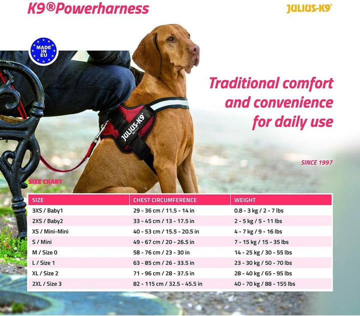 K9 Powergeschirr, Grösse: XS/Mini-Mini, Anthrazit XS/Mini-Mini Anthrazit, XS/Mini-Mini Anthrazit